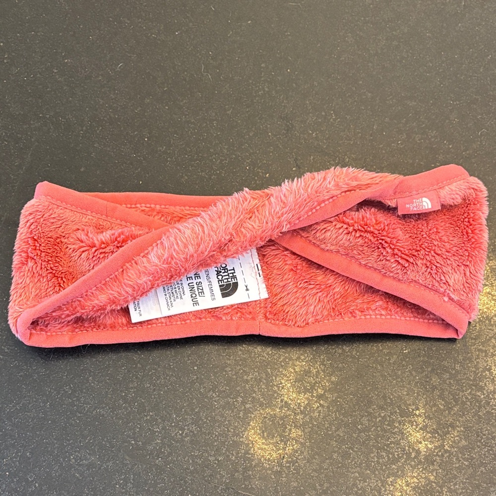 NWOT The North Face Coral Fleece twist front Headband
